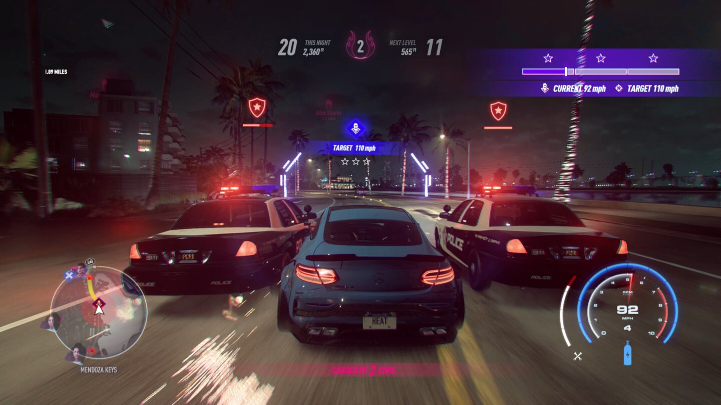 Игровой процесс Need for Speed Heat