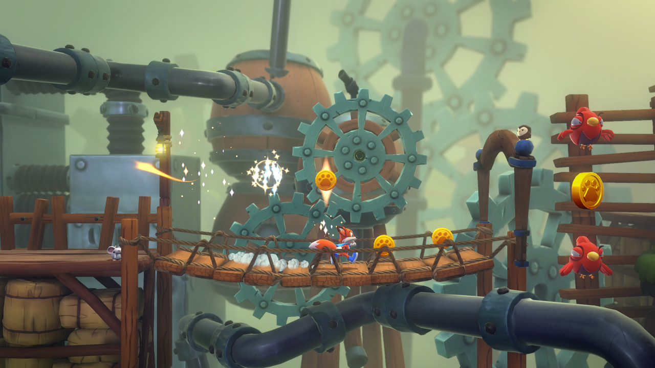 Геймплей New Super Lucky's Tale