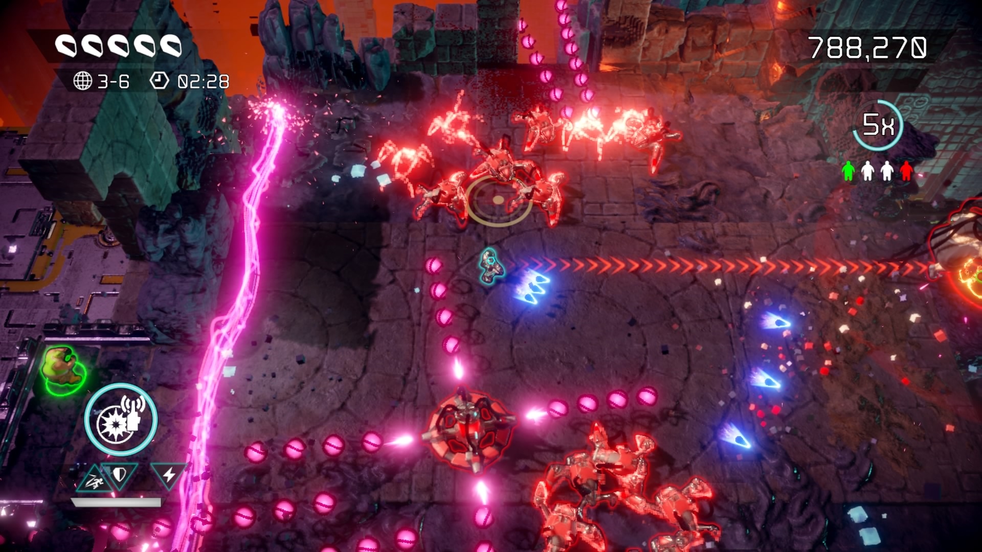 Игровой процесс Nex Machina