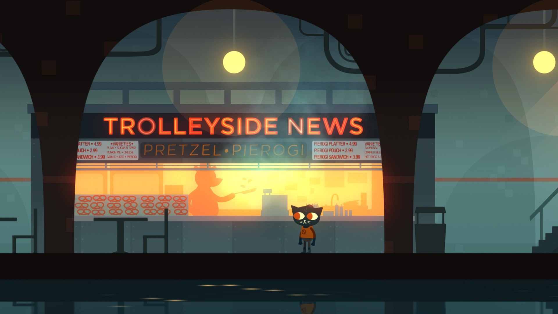 Night in the Woods — игровой процесс