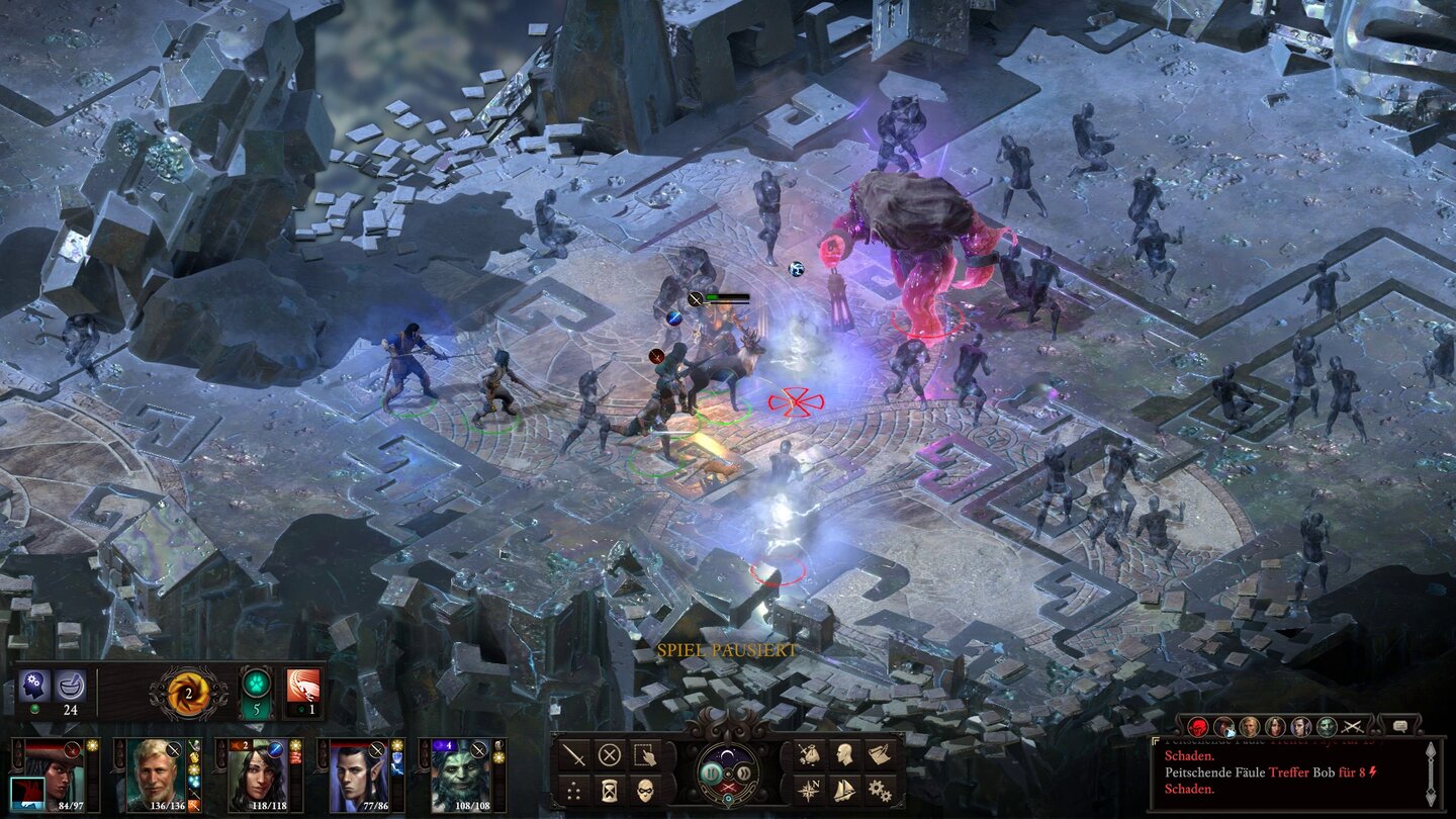 Геймплей Pillars of Eternity II Deadfire