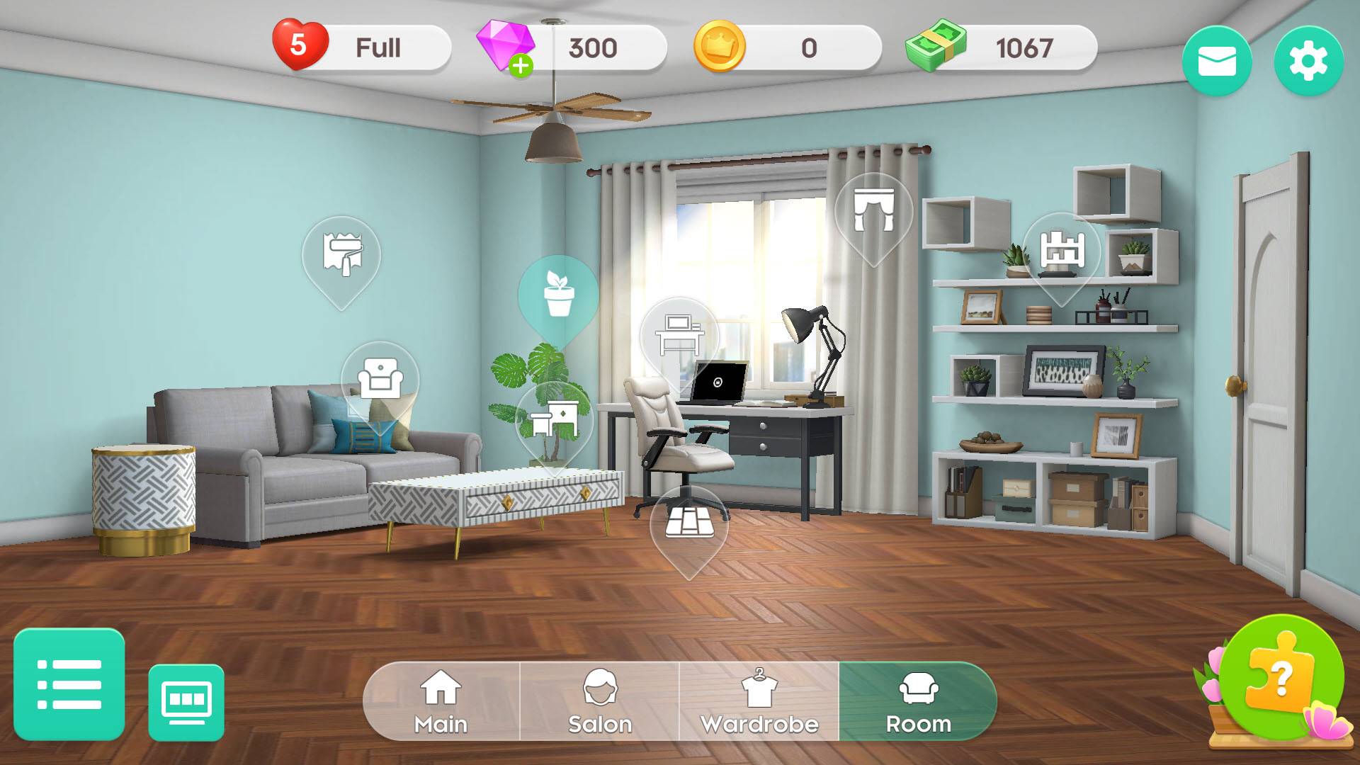 Скриншот игрового процесса Project Makeover