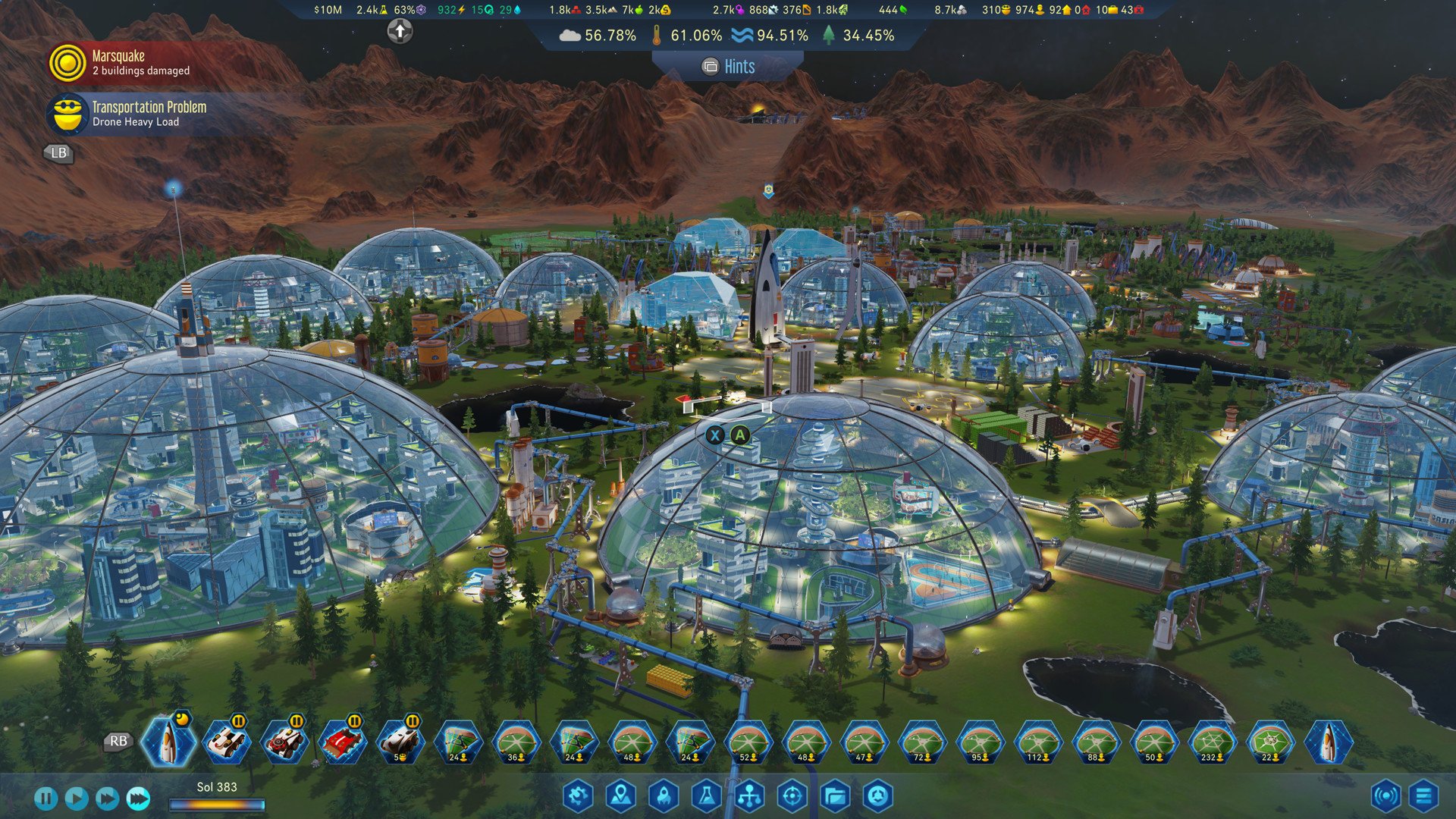 Surviving Mars — игровой процесс