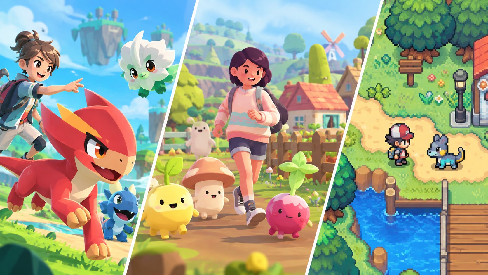 Игры, похожие на Pokemon