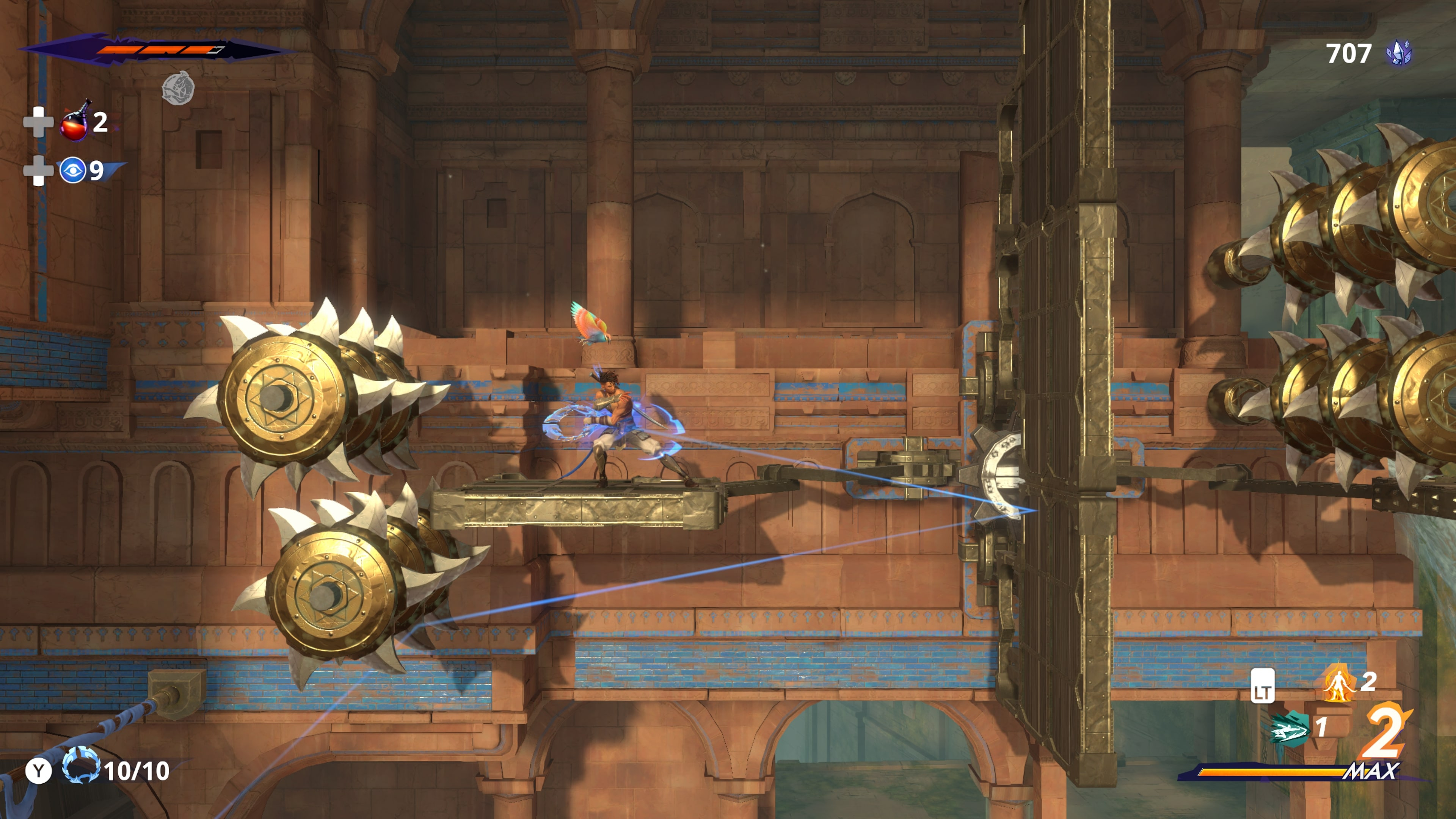 Игровой процесс Prince of Persia: The Lost Crown