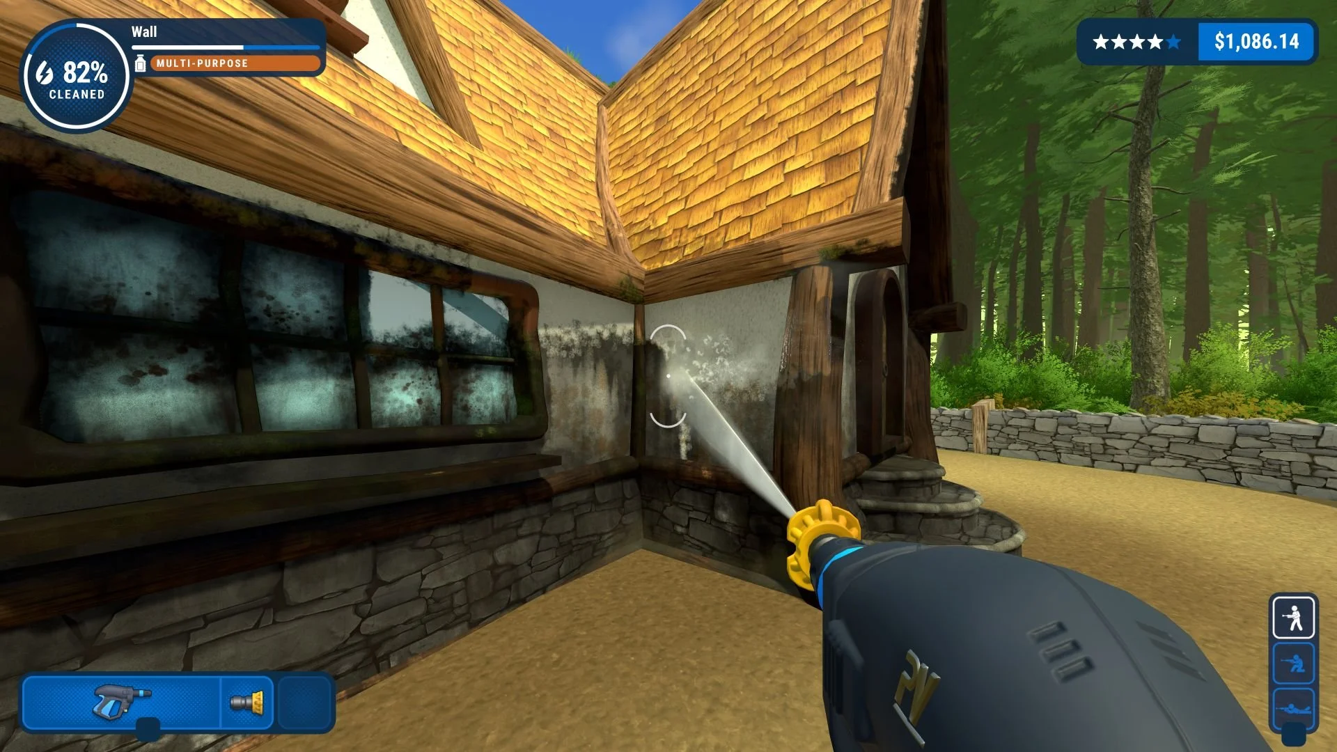 PowerWash Simulator — игровой процесс