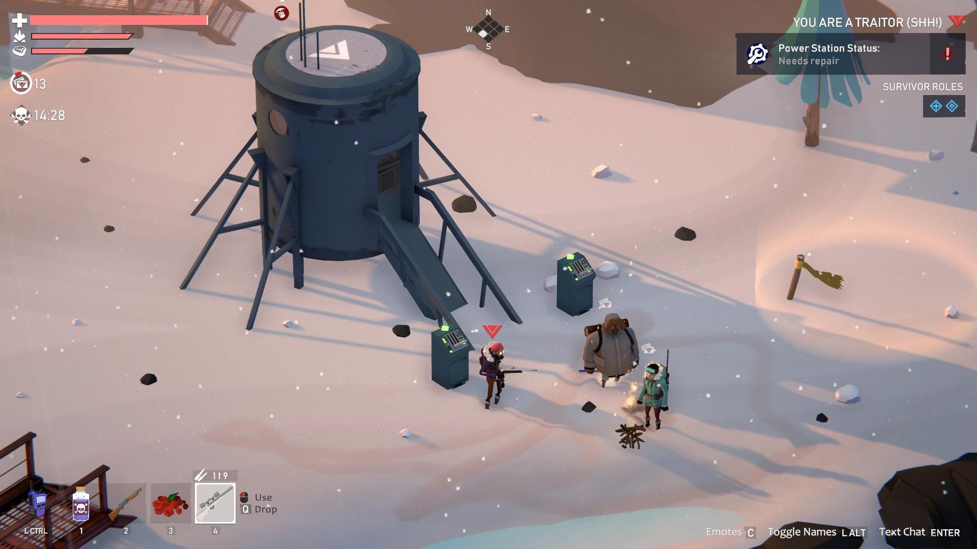 Геймплей Project Winter