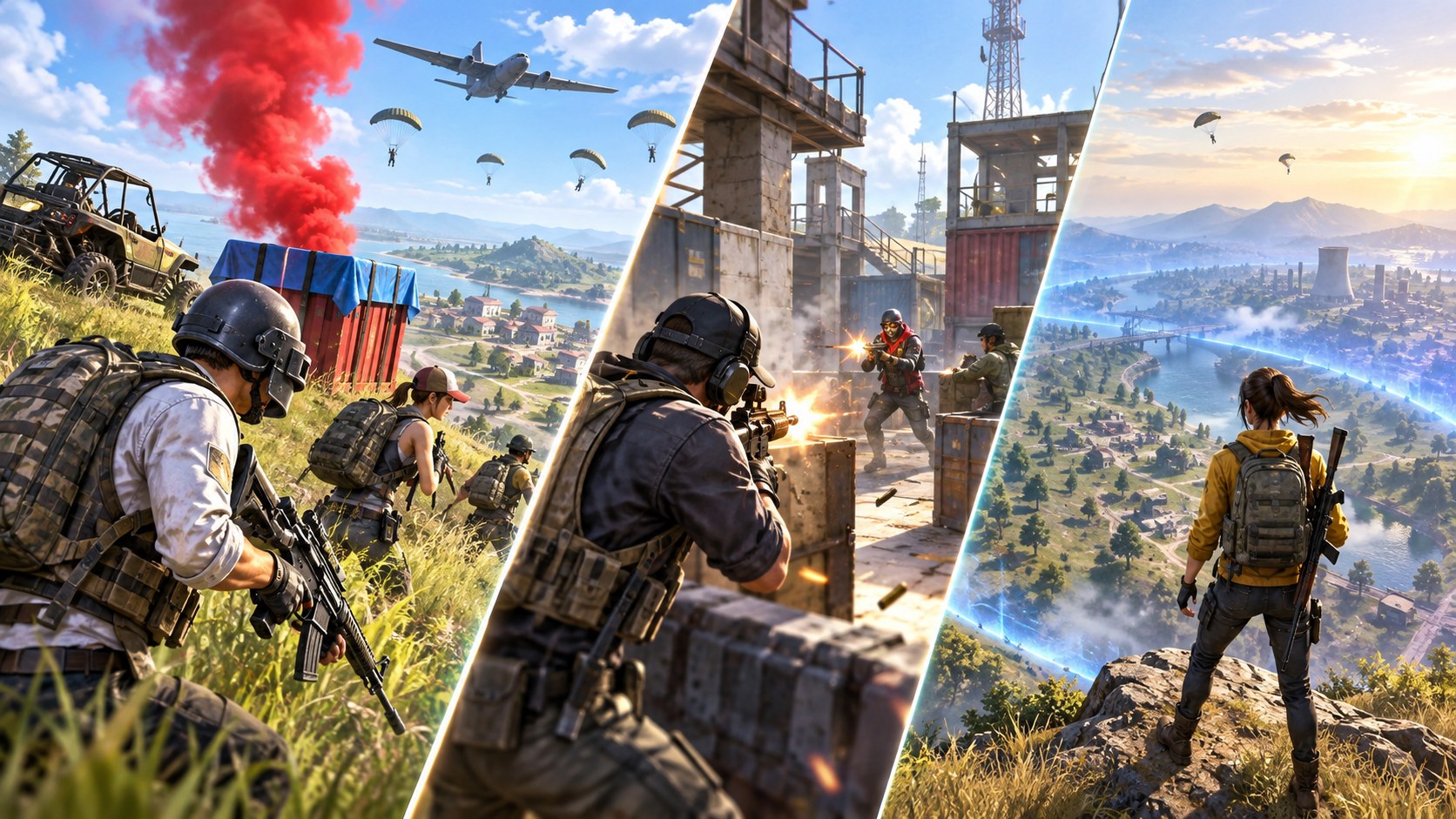Игры, похожие на PUBG Mobile