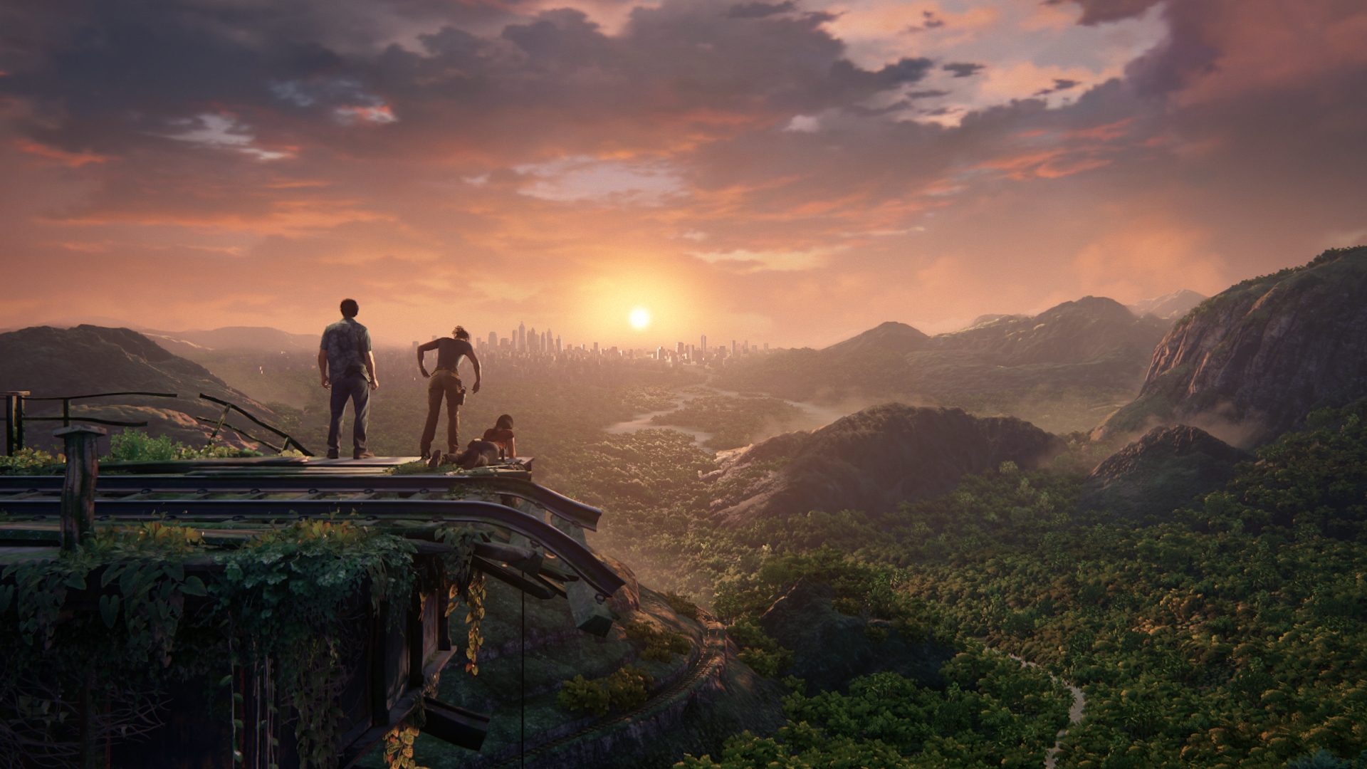 Скриншот игрового процесса Uncharted: The Lost Legacy