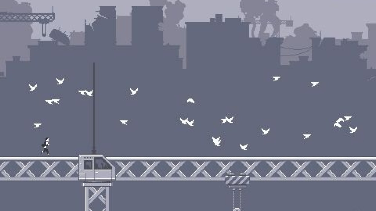 Игровой процесс Canabalt