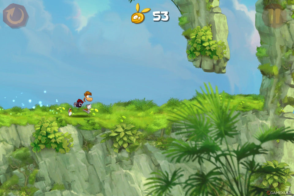 Игровой процесс Rayman Jungle Run