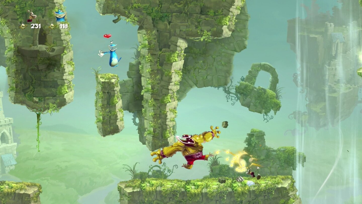 Геймплей Rayman Legends