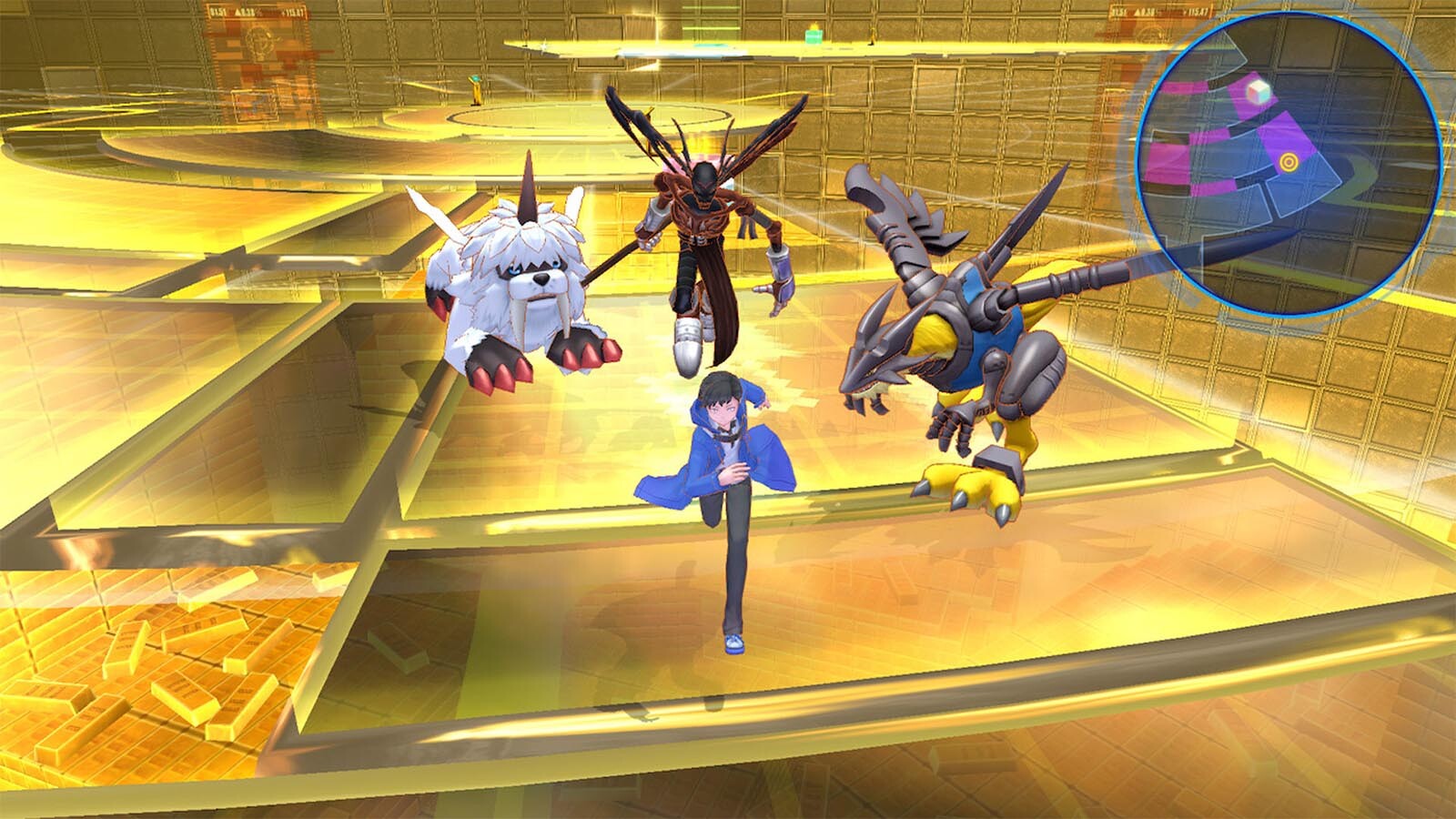 Геймплей Digimon Story Cyber Sleuth Complete Edition