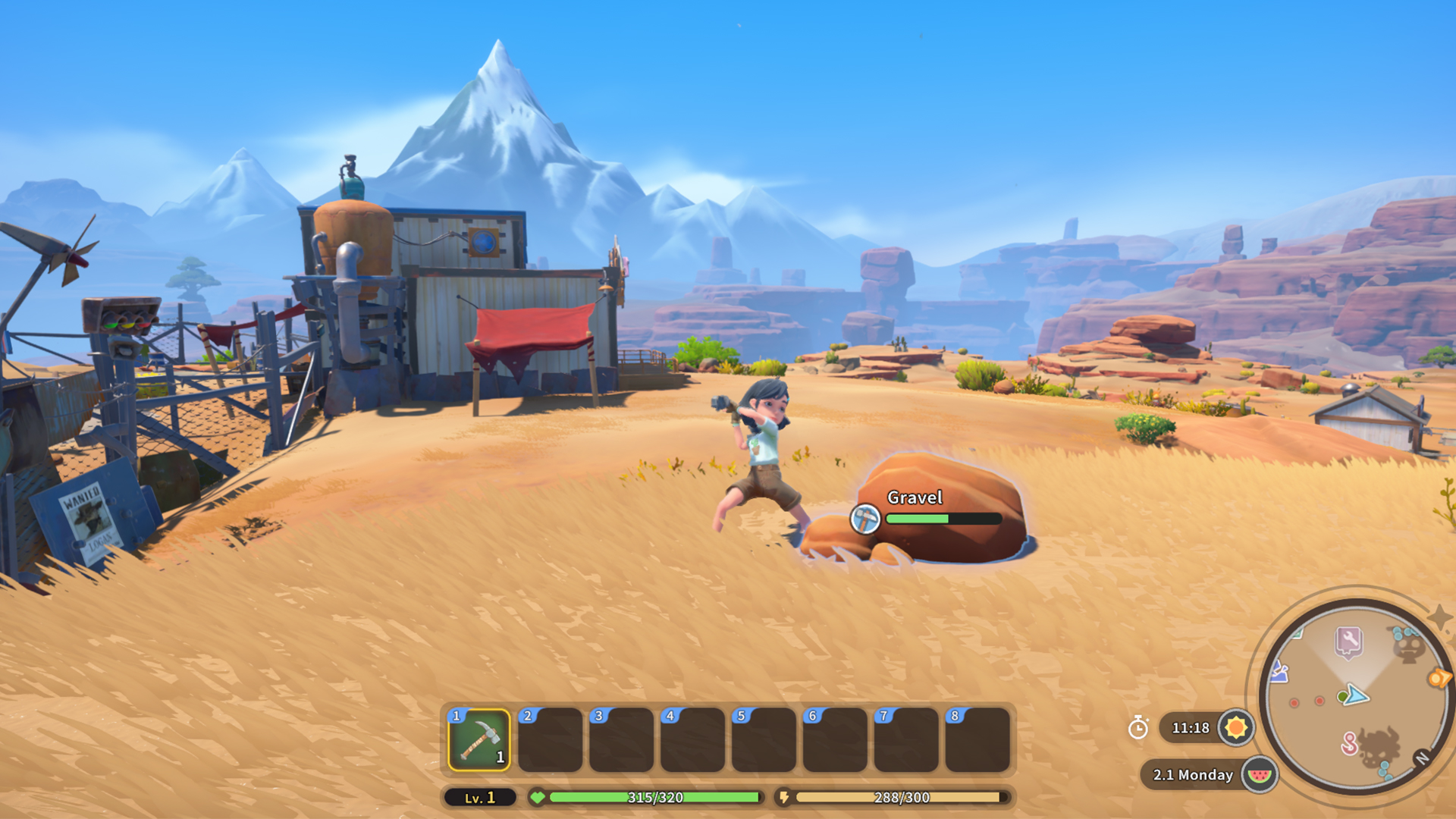 Игровой процесс My Time at Sandrock