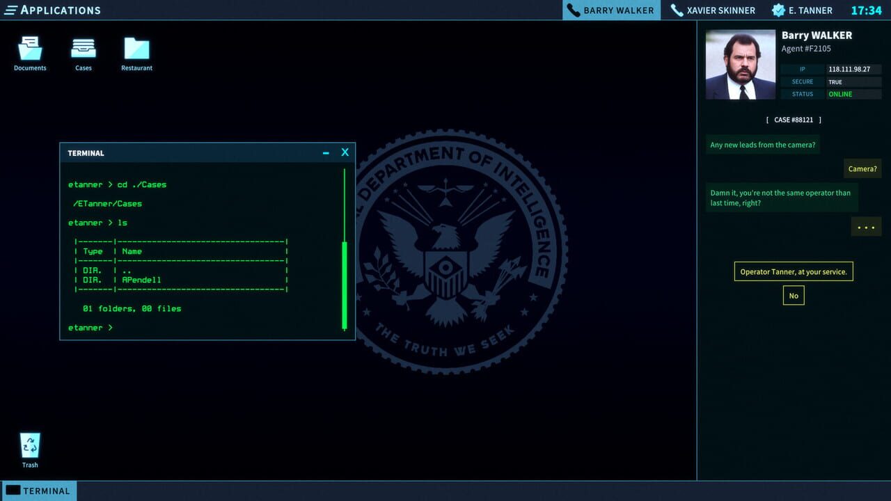 Скриншот игрового процесса The Operator