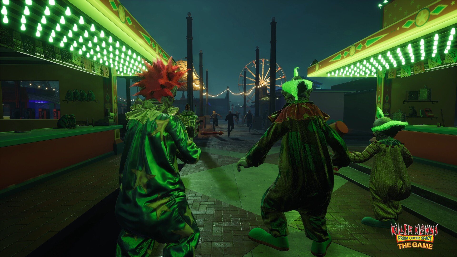 Игровой процесс Killer Klowns from Outer Space: The Game