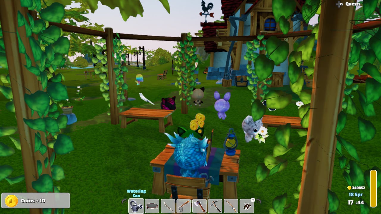 Игровой процесс Garden Paws