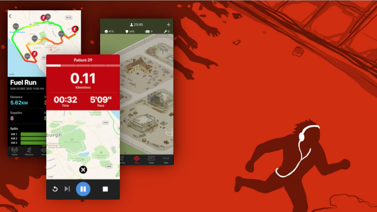 Игровой процесс Zombies Run