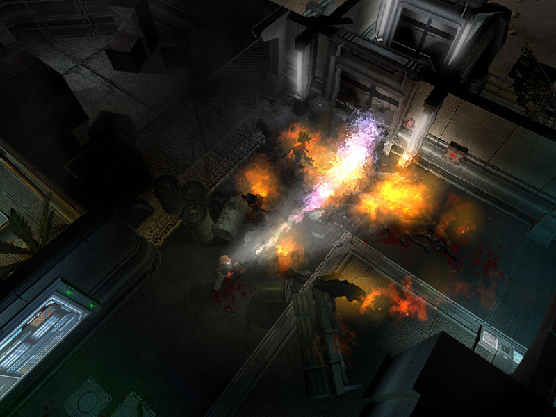 Игровой процесс Shadowgrounds: Survivor