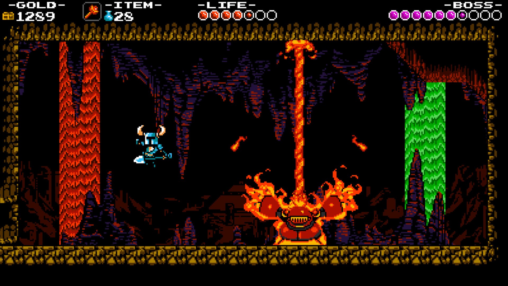 Скриншот игрового процесса Shovel Knight Treasure Trove