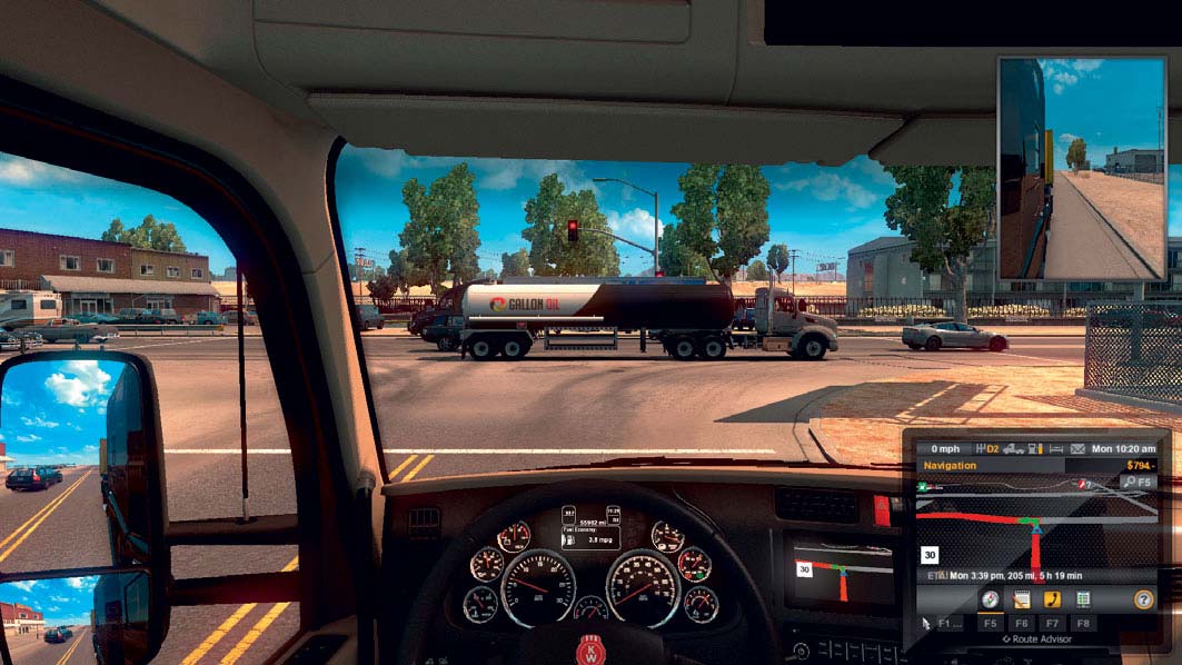 Геймплей American Truck Simulator