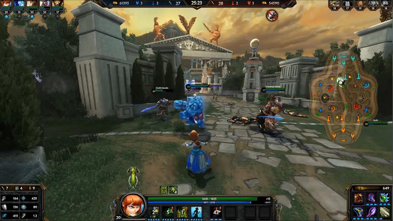 Геймплей SMITE