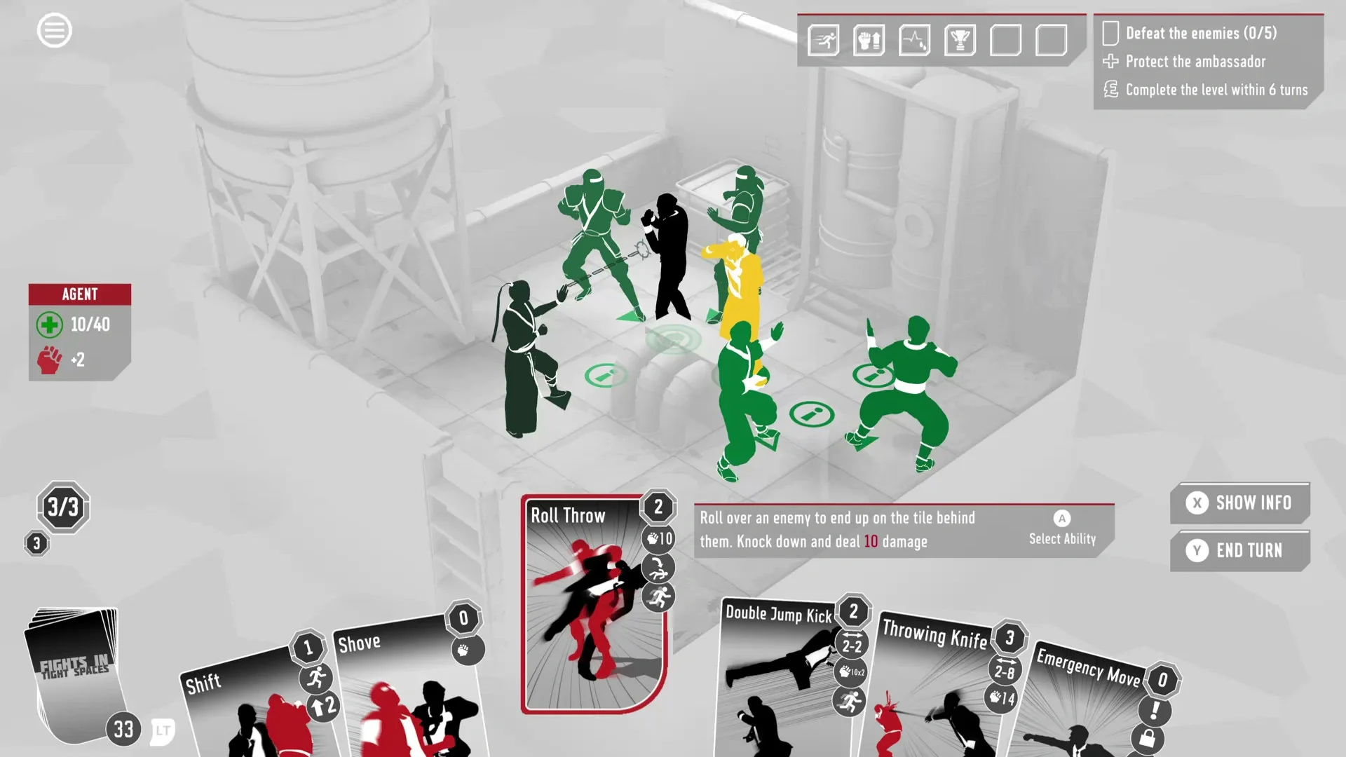 Игровой процесс Fights in Tight Spaces