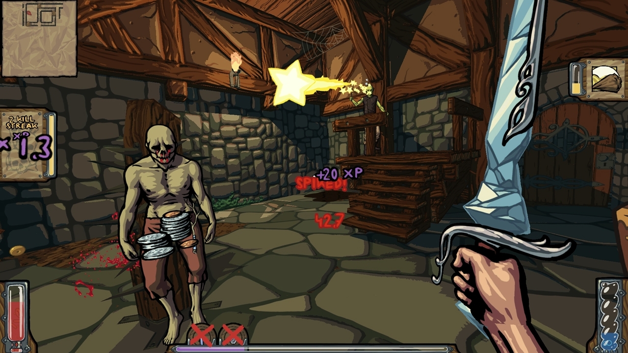 Геймплей Slasher's Keep