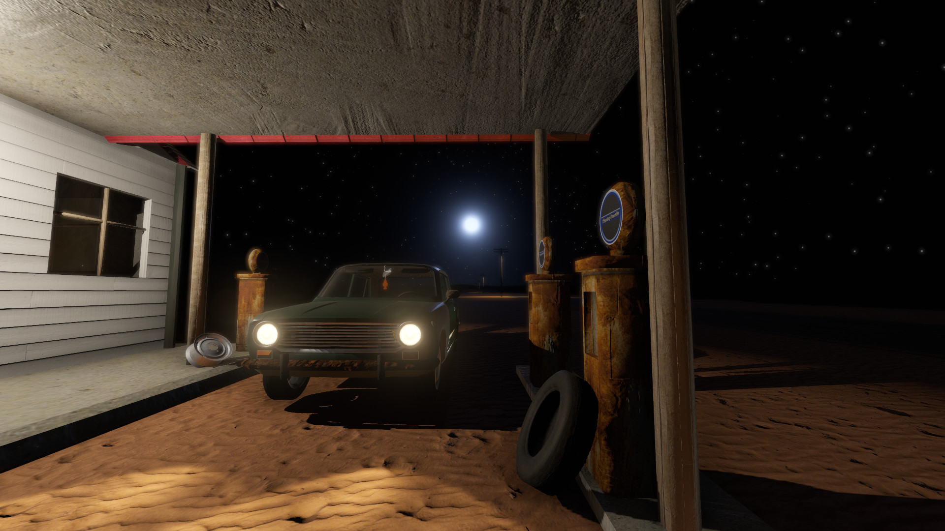 Скриншот игры The Long Drive