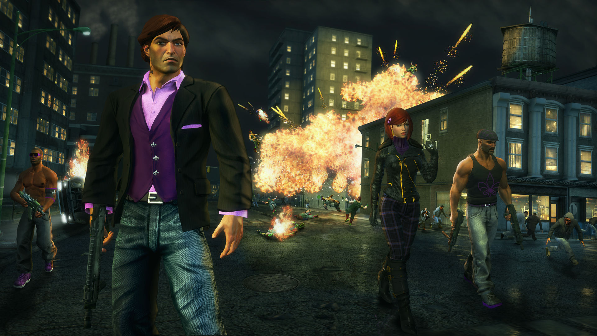 Saints Row The Third gameplay