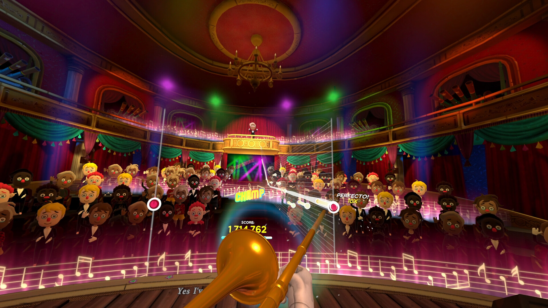 Геймплей Trombone Champ