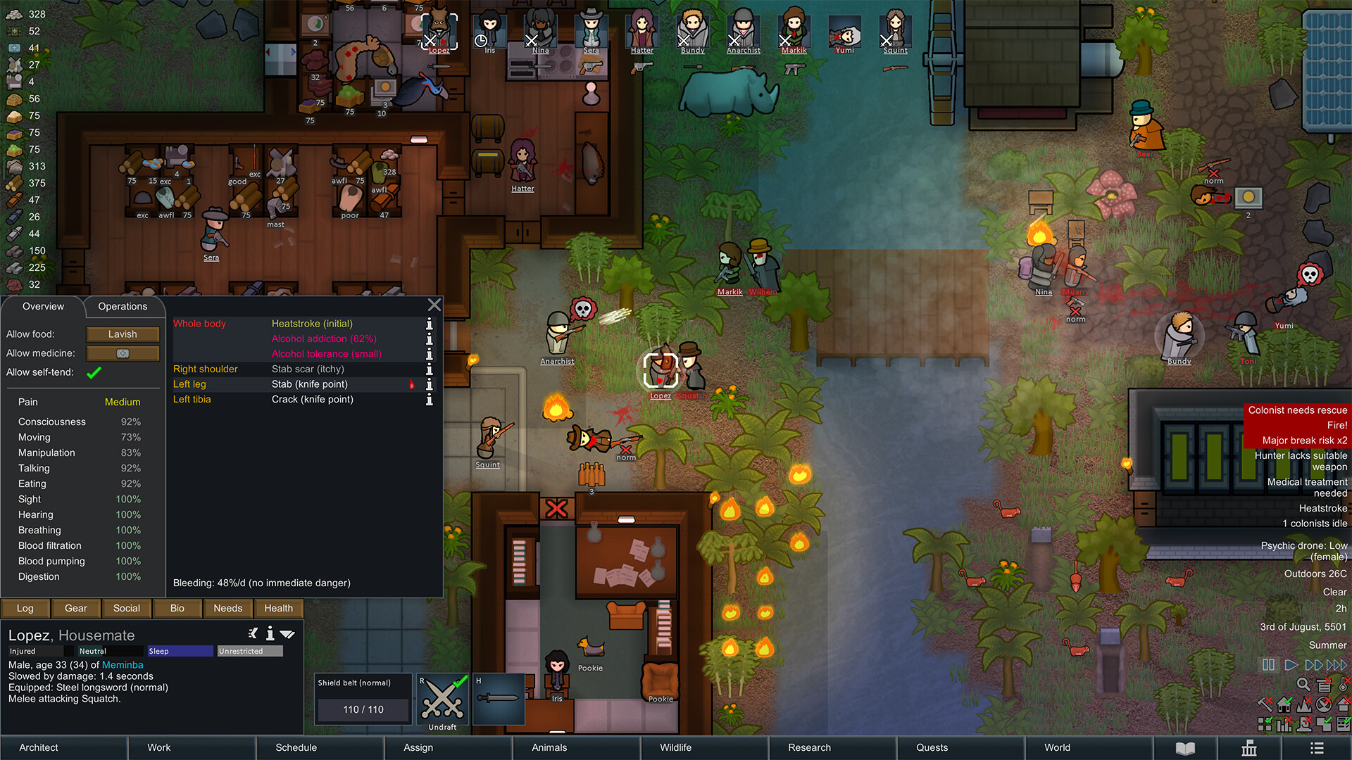 Геймплей RimWorld