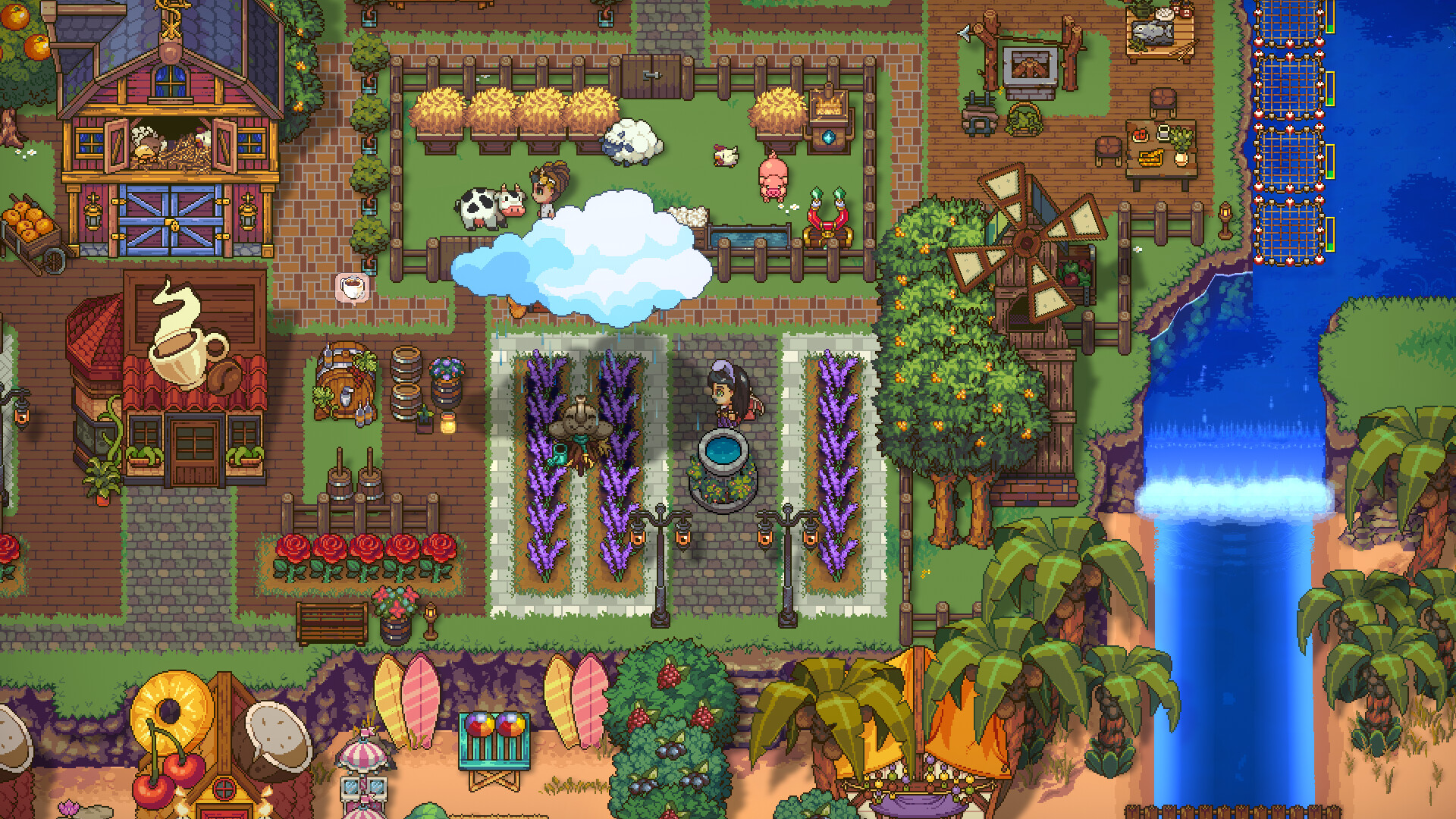 Скриншот игрового процесса Sun Haven