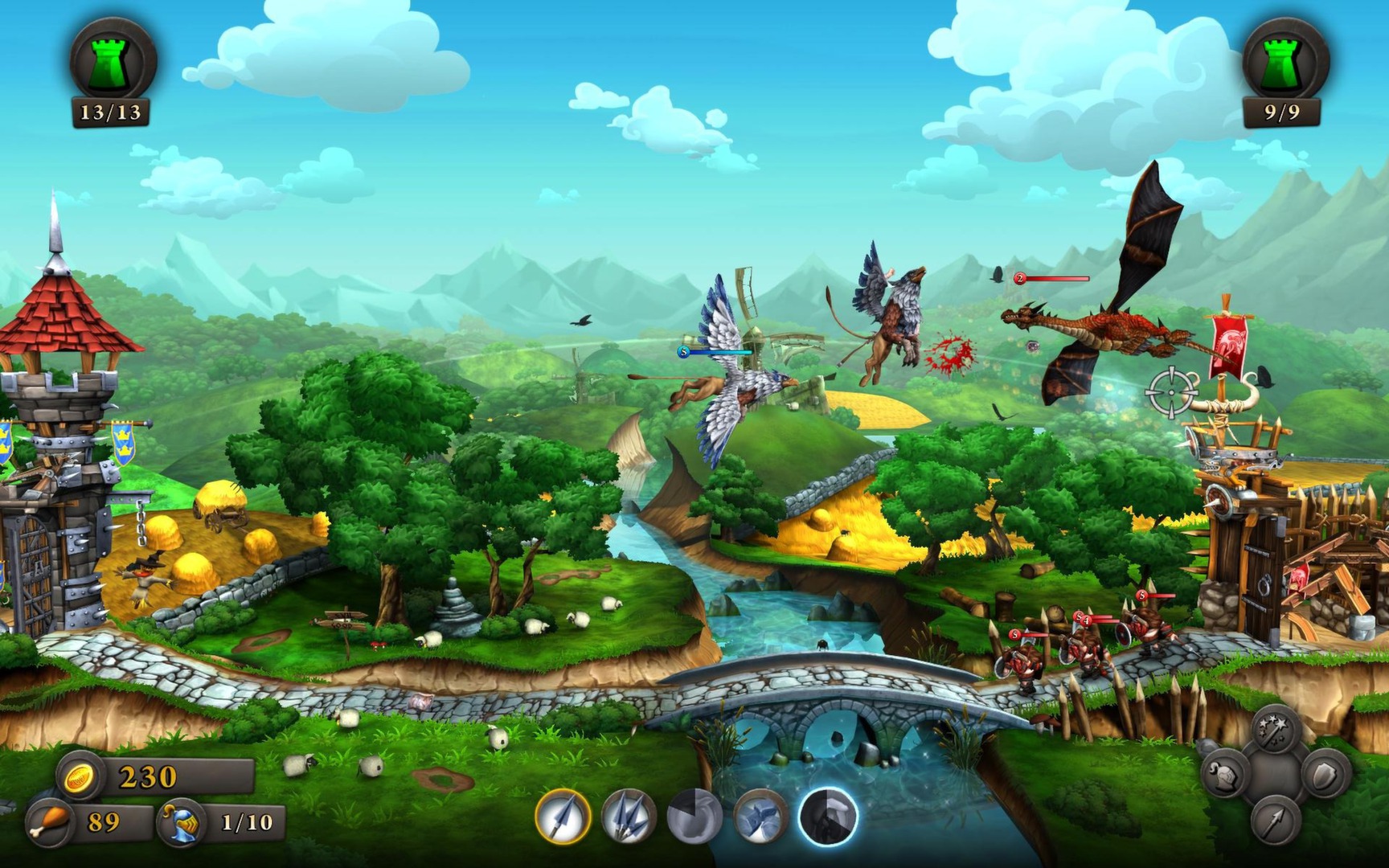 Игровой процесс CastleStorm