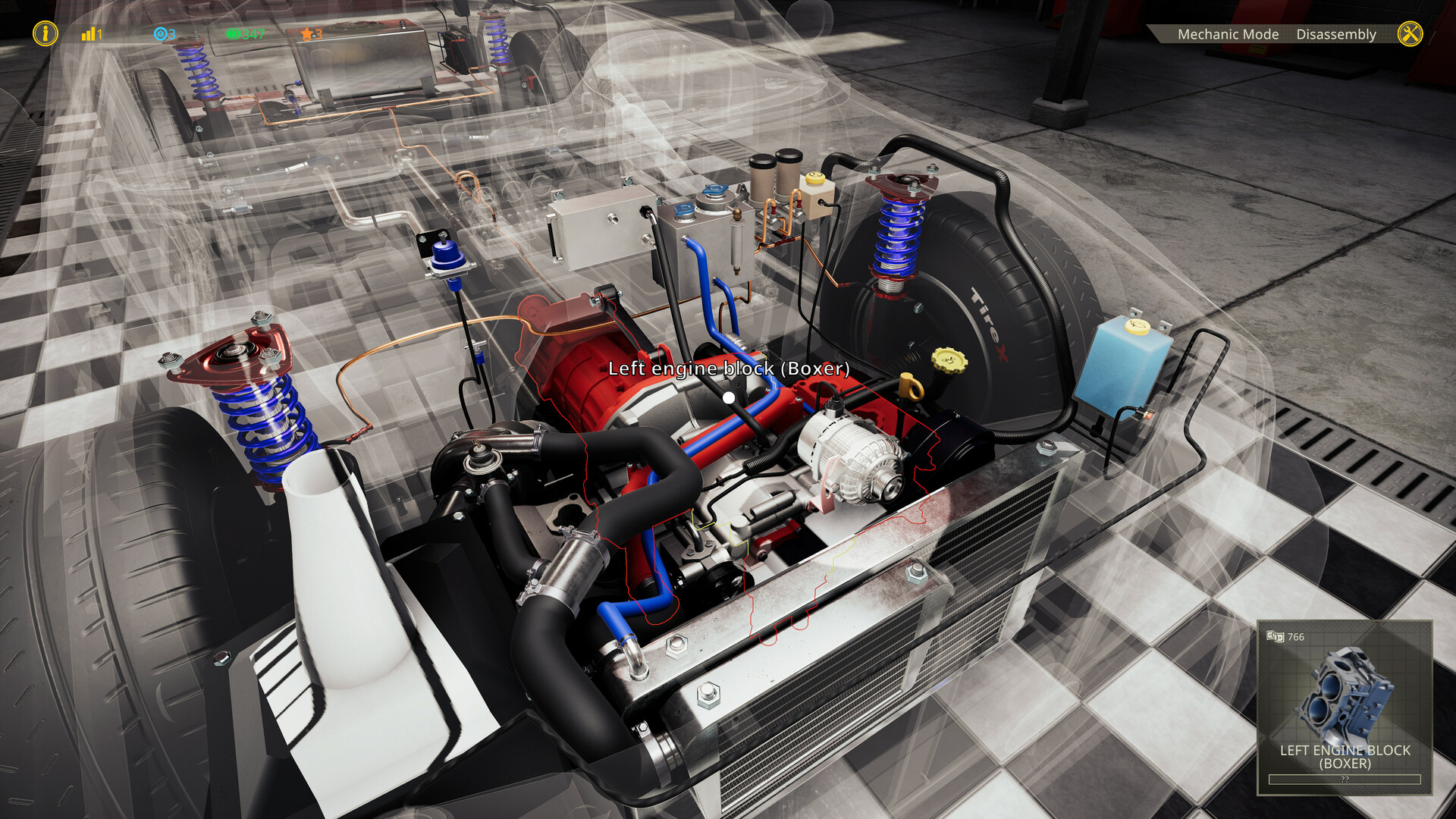 Скриншот игры Rally Mechanic Simulator