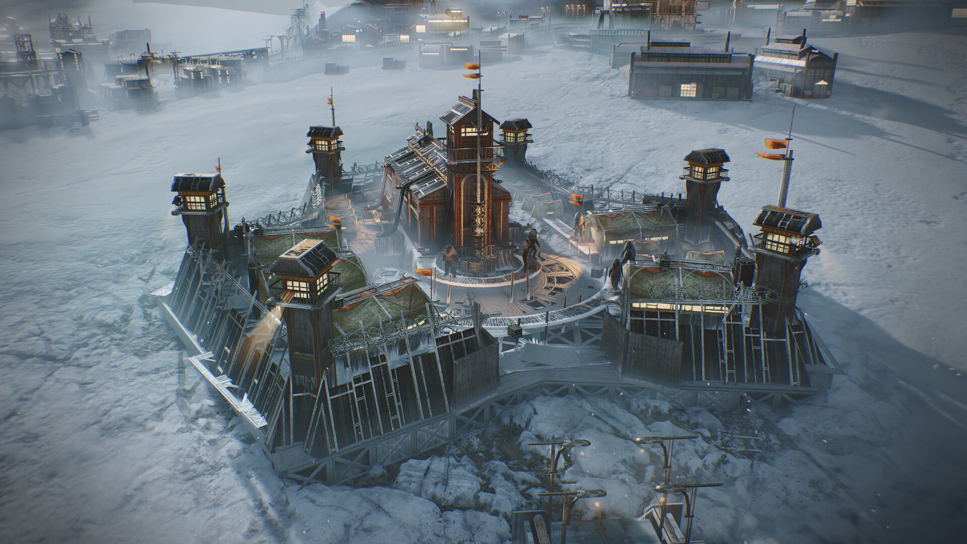 Город в Frostpunk 2