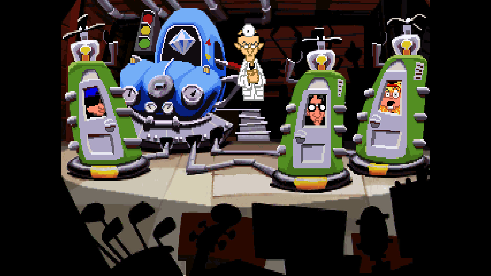 Геймплей Day of the Tentacle Remastered
