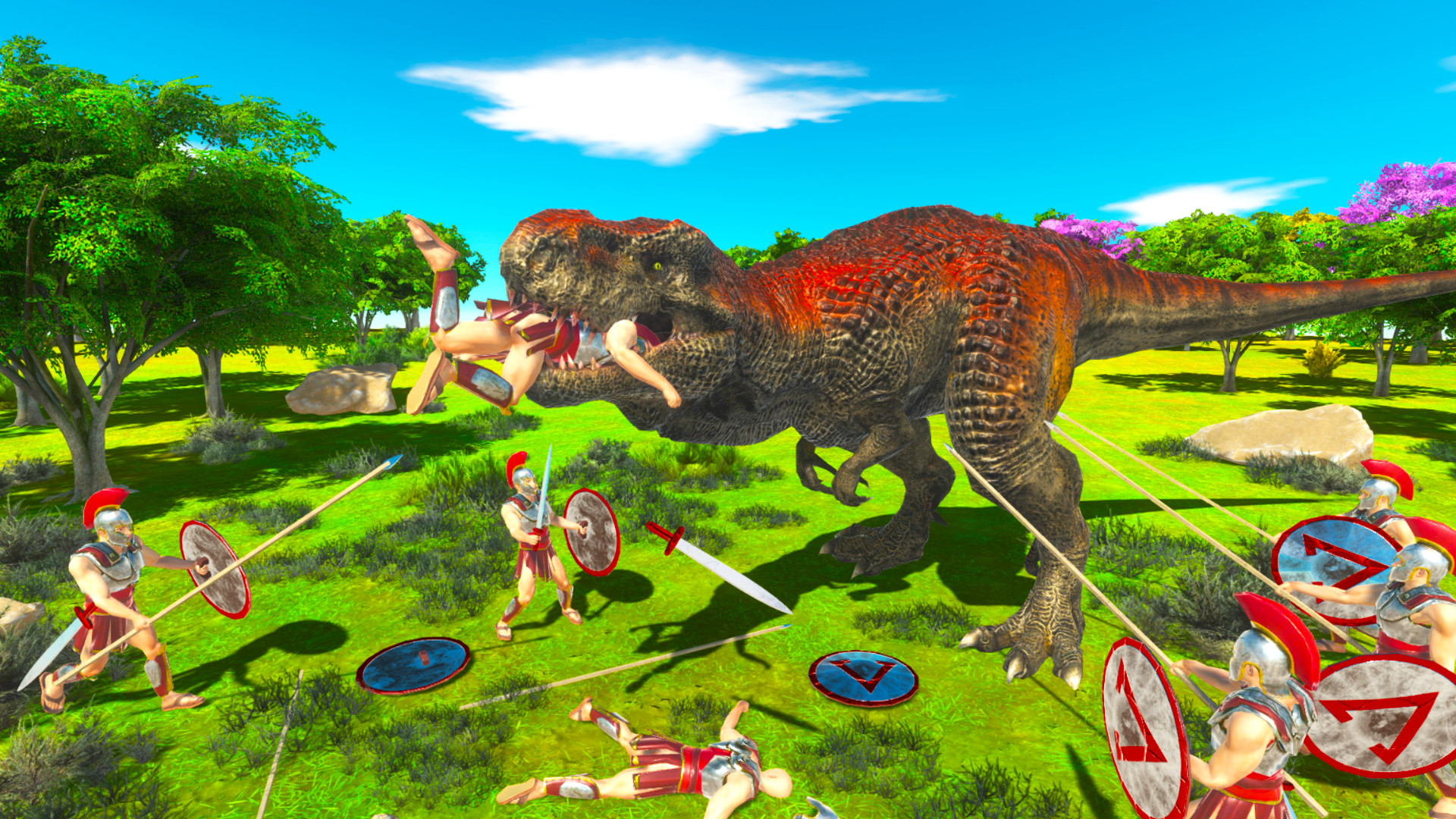 Игровой процесс Animal Revolt Battle Simulator