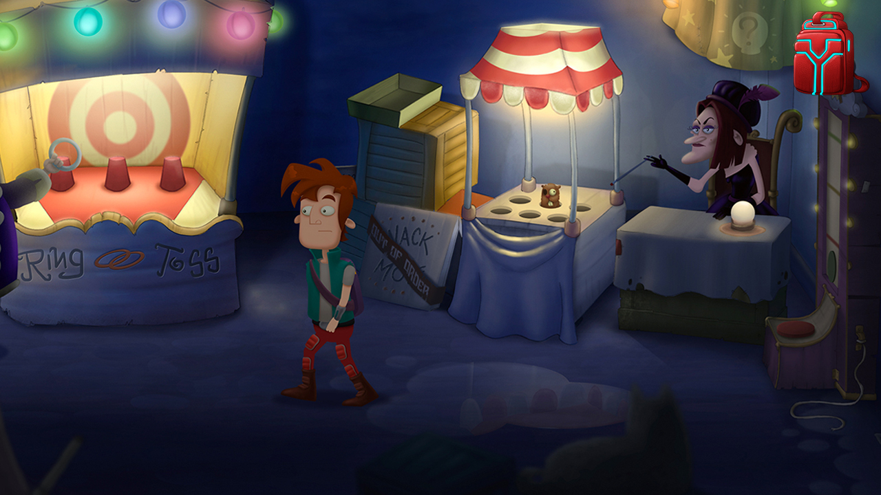 Скриншот игрового процесса Kelvin and the Infamous Machine