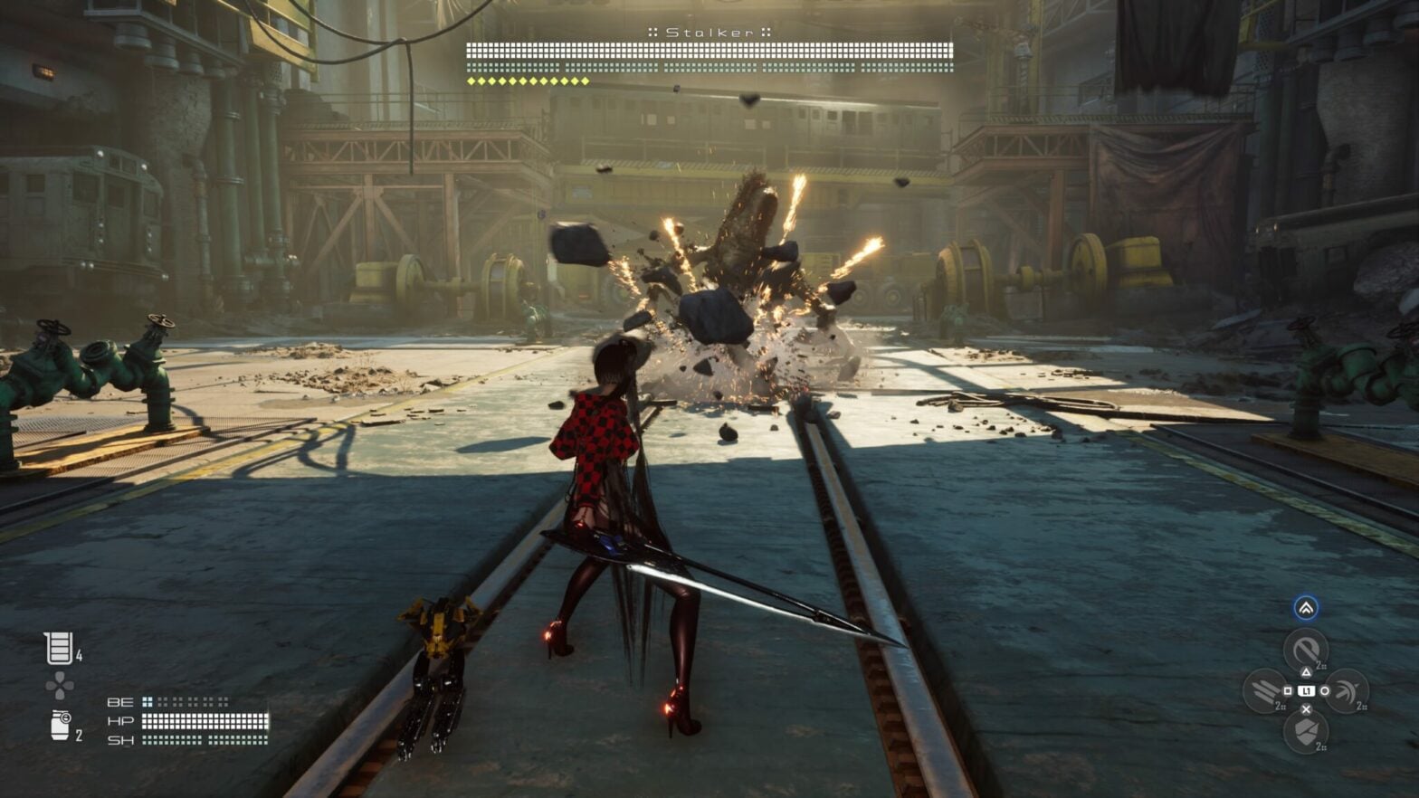 Геймплей Stellar Blade