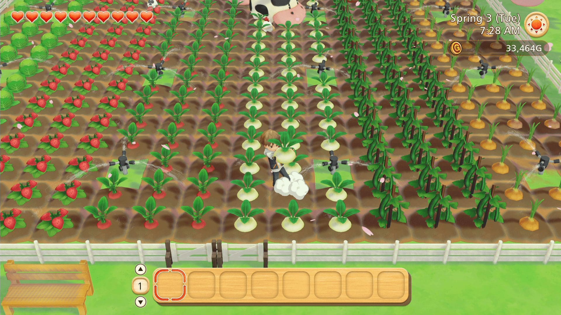 Игровой процесс Story of Seasons Pioneers of Olive Town