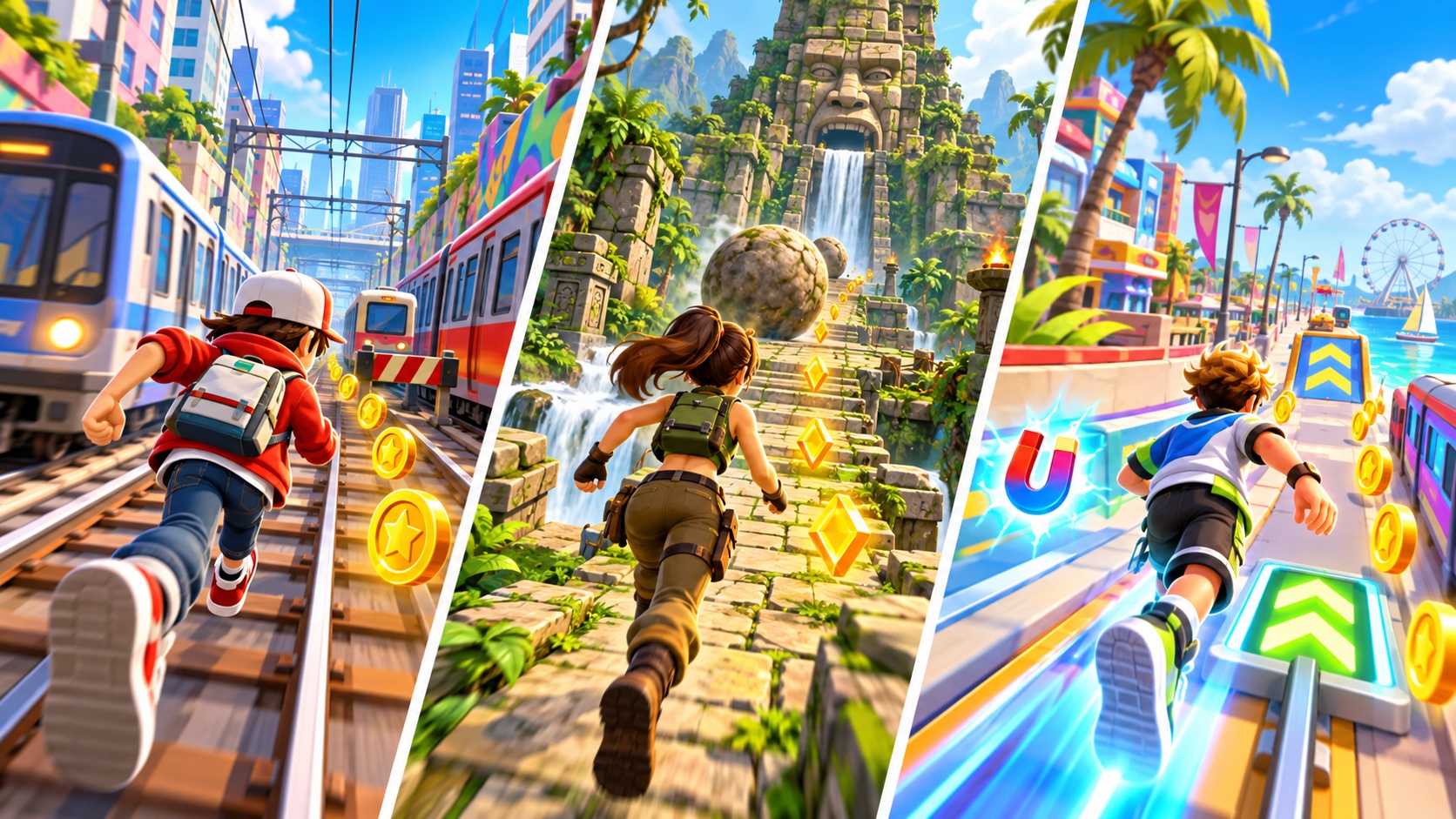 Игры, похожие на Subway Surfers