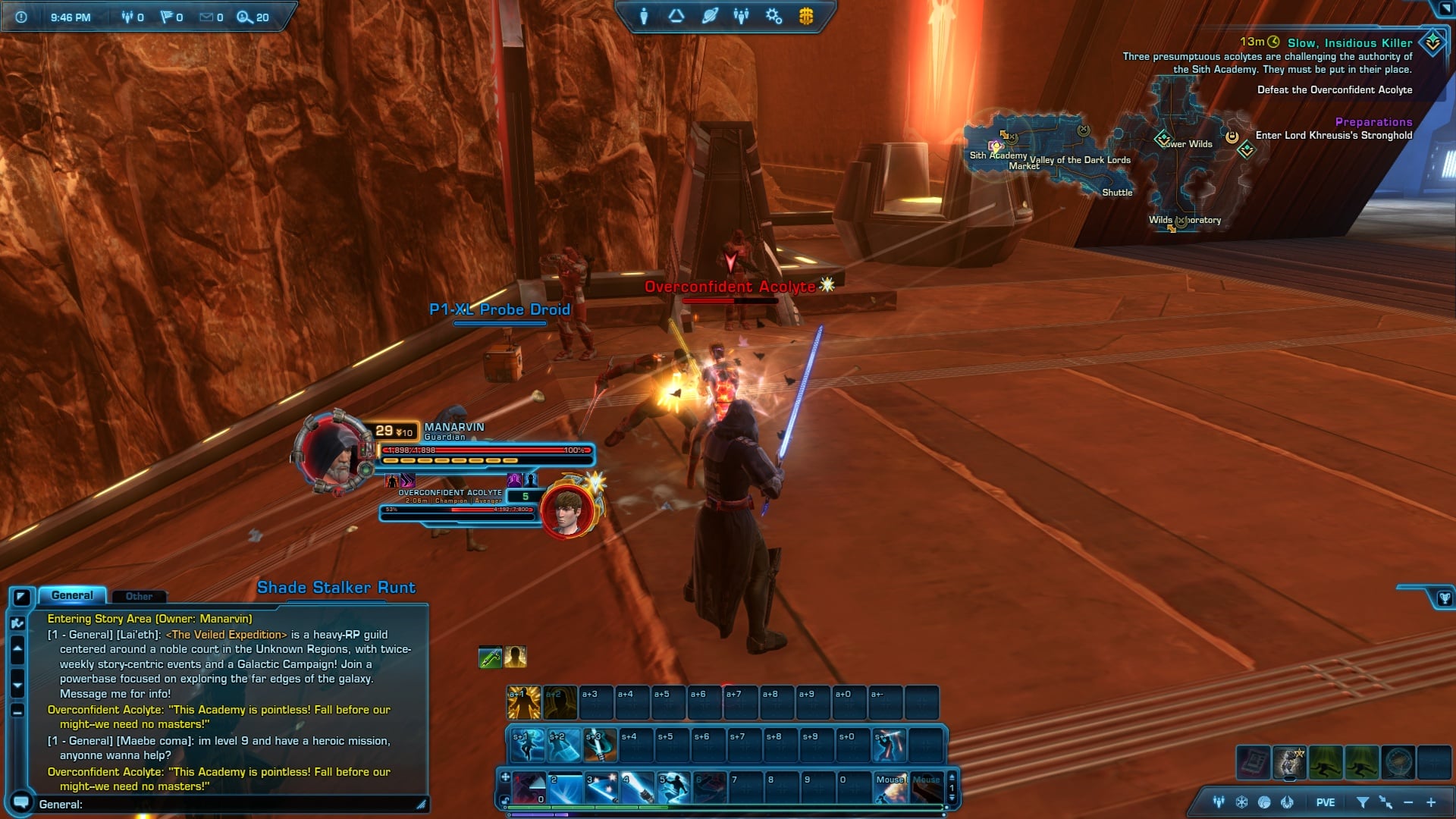 Геймплей Star Wars The Old Republic