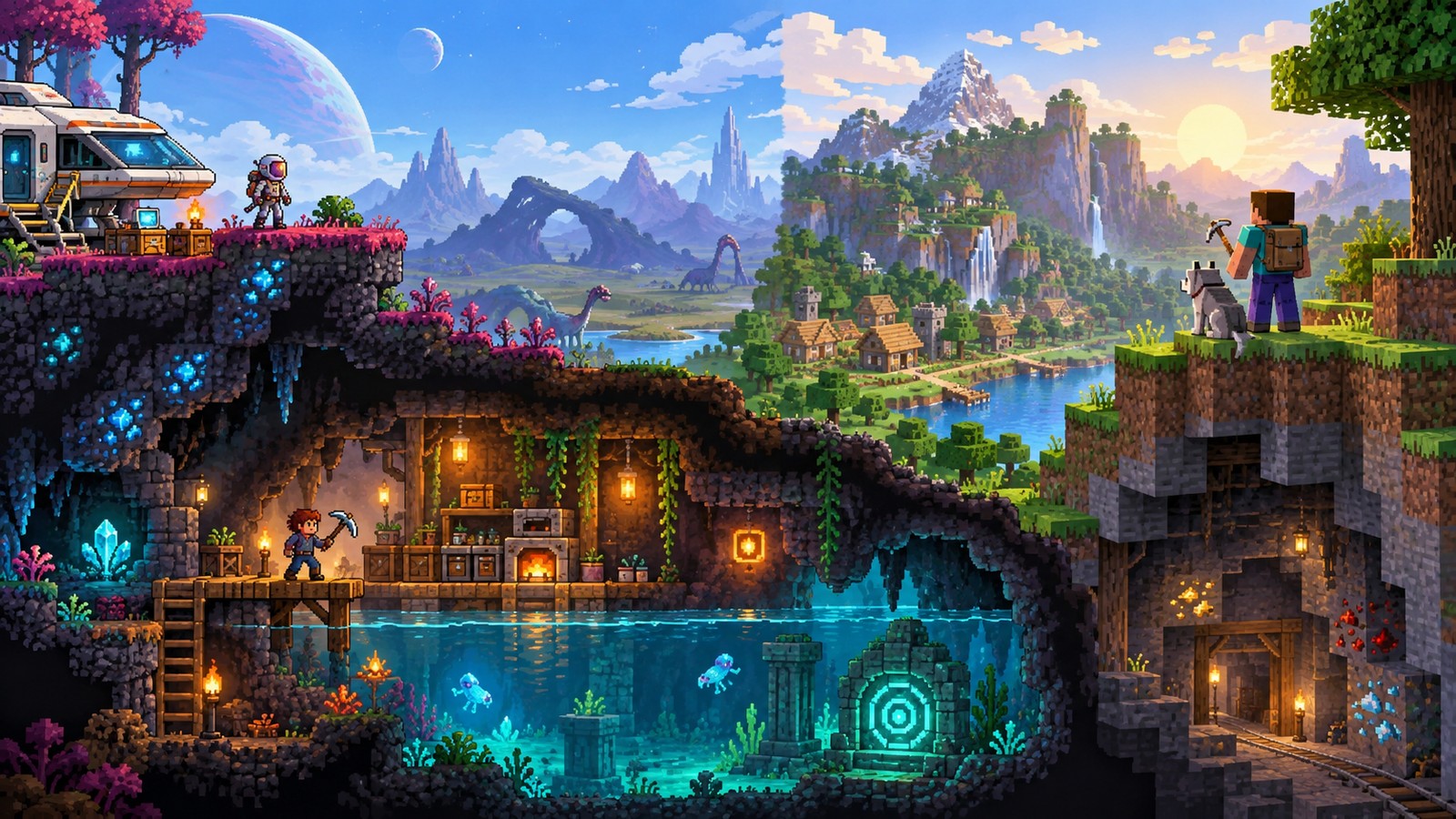 Игры, похожие на Terraria