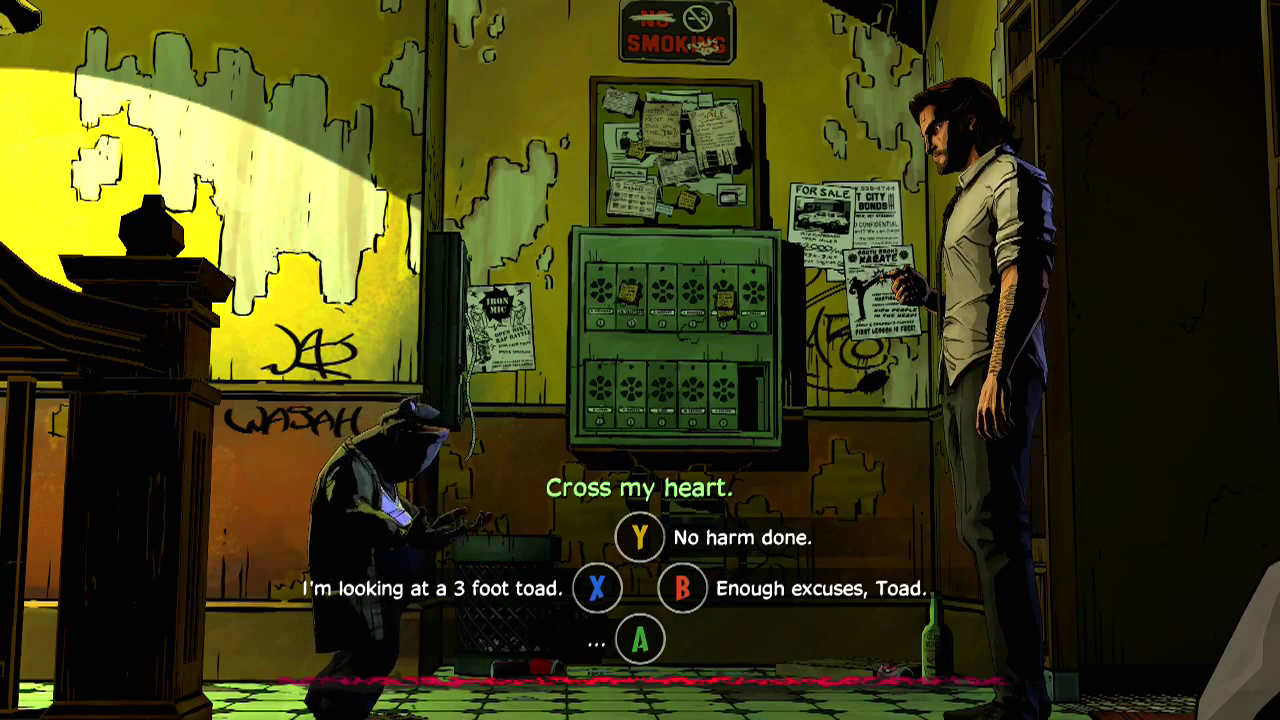 Геймплей The Wolf Among Us