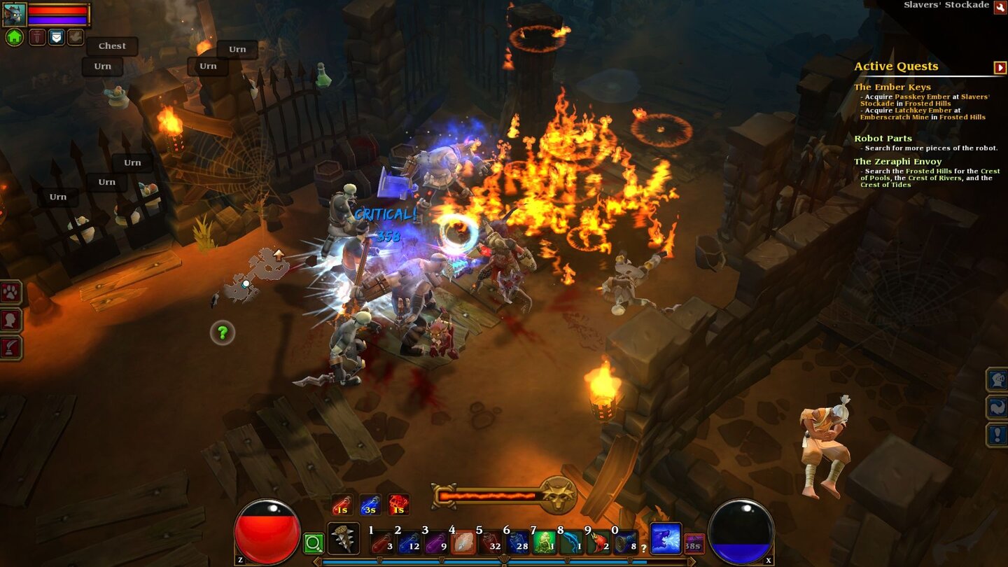 Сражение в Torchlight II