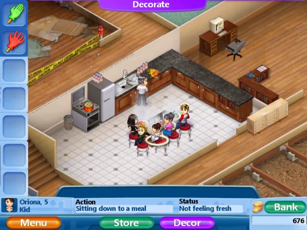 Геймплей Virtual Families 2