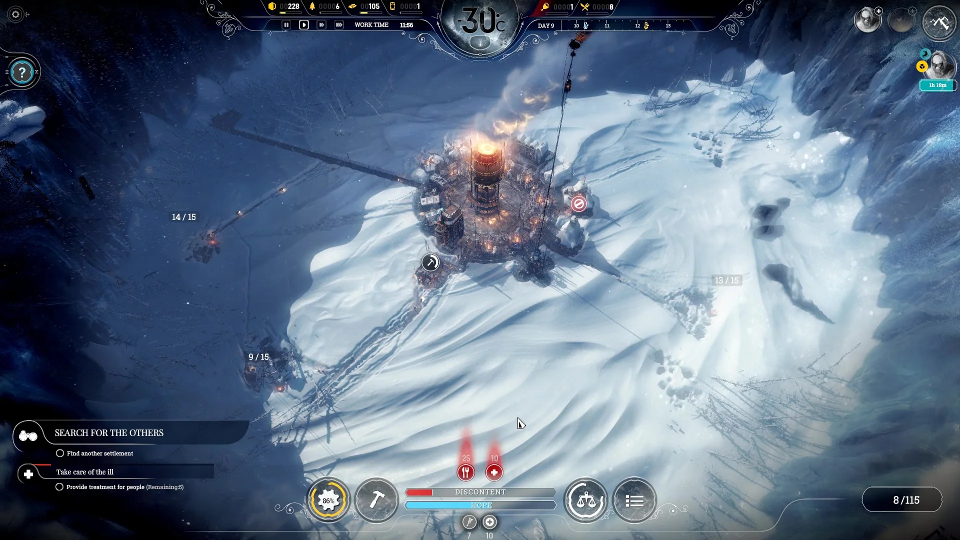 Игровой процесс Frostpunk