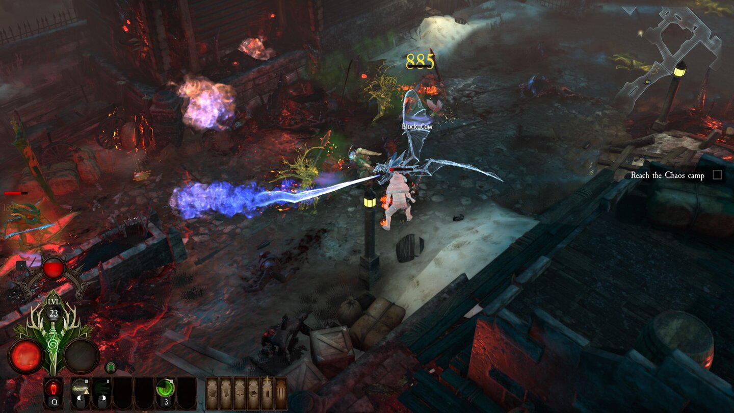 Геймплей Warhammer Chaosbane