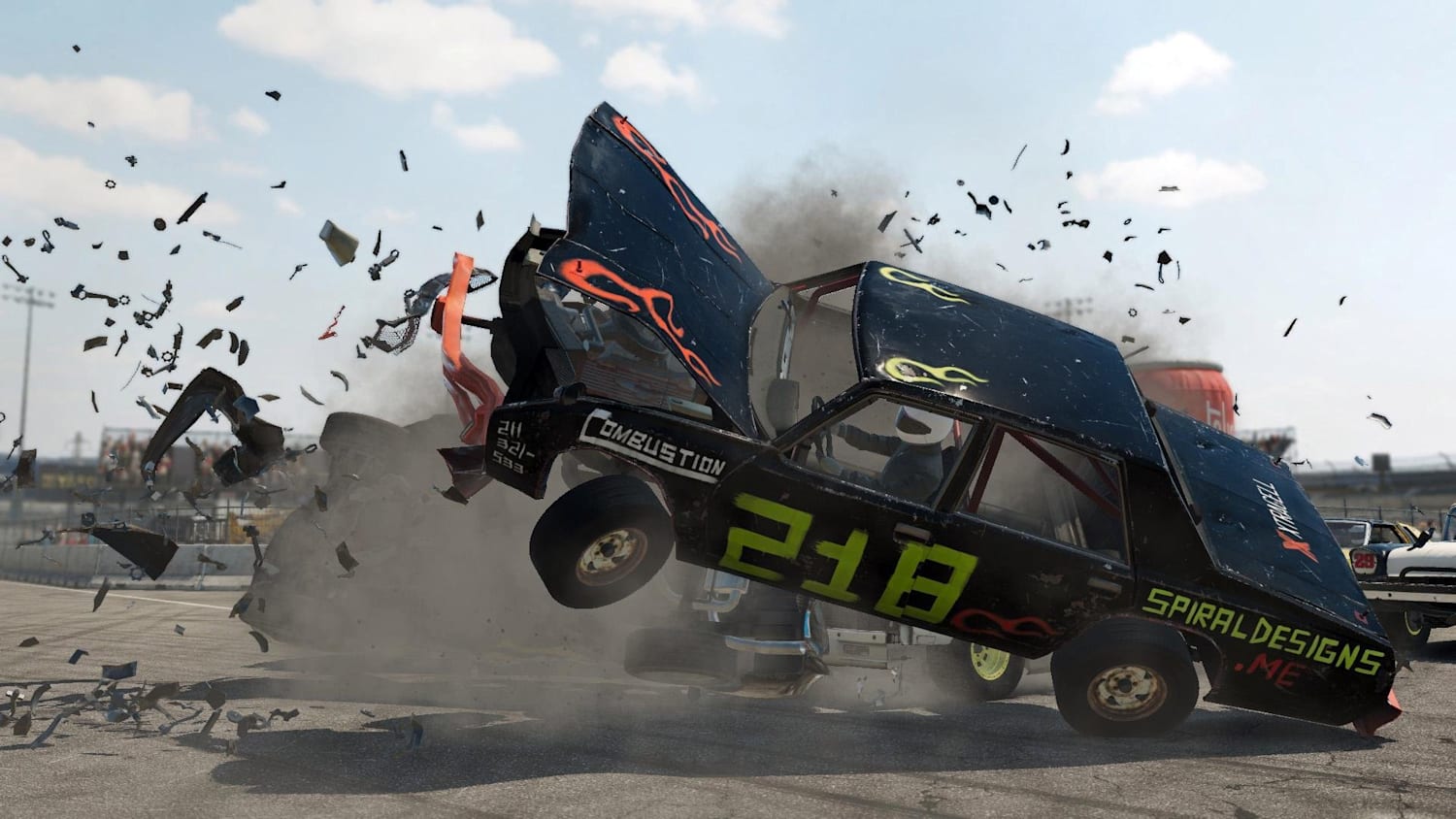 Скриншот игрового процесса Wreckfest